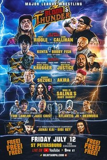 MLW Blood & Thunder movie poster