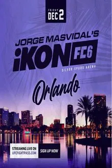 Jorge Masvidal's iKON FC 6: Lohsen vs. Williams movie poster