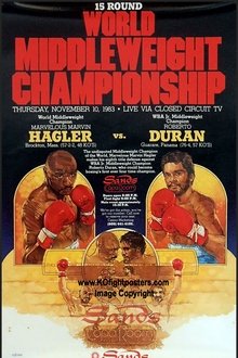 Marvin Hagler vs Roberto Duran movie poster