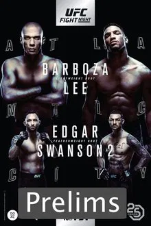 UFC Fight Night 128: Barboza vs. Lee - Prelims movie poster