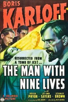The Man with Nine Lives movie poster