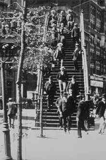 New York, descente des voyageurs du pont de Brooklyn movie poster