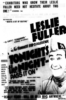 Tonight's the Night - Pass It On movie poster