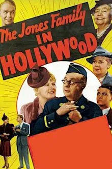 The Jones Family in Hollywood movie poster
