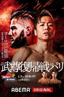 武尊 復帰戦 Impact In Paris movie poster