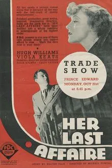 Her Last Affaire movie poster