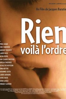 Rien, voilà l'ordre movie poster