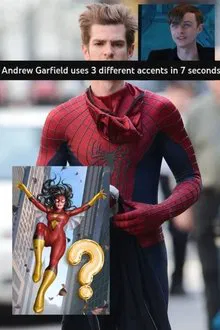 Andrew Garfield uses 3 different accents in 7 seconds movie poster