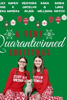 A Very Quarantwinned Christmas movie poster