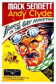 Speed in the Gay Nineties movie poster