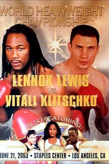 Lennox Lewis vs. Vitali Klitschko movie poster