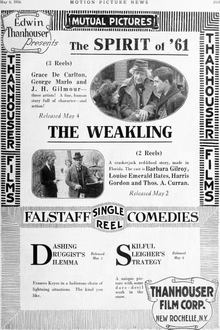 The Weakling movie poster