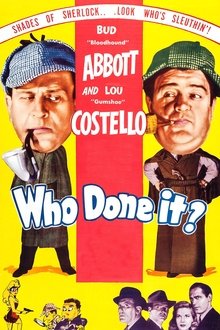 Who Done It? movie poster