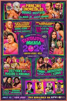 NJPW Presents CMLL Fantastica Mania 2024 - Lucha Libre USA movie poster