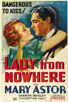 Lady from Nowhere movie poster