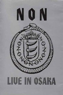 NON: Live in Osaka movie poster