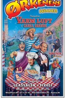 Ørkenens Sønner: Varm luft i Canal Grande movie poster