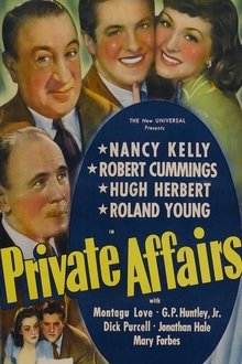Private Affairs movie poster
