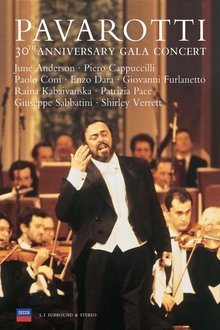 Pavarotti 30th Anniversary Gala Concert movie poster