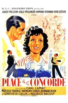 Place de la Concorde movie poster