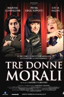 Tre donne morali movie poster