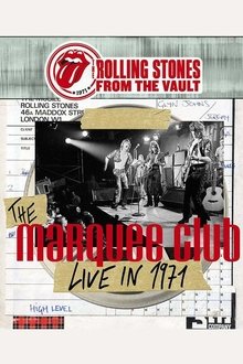 From the Vault: The Marquee Club Live in 1971 movie poster