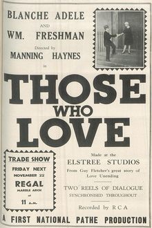Those Who Love movie poster
