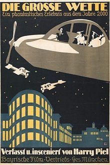 Die große Wette movie poster