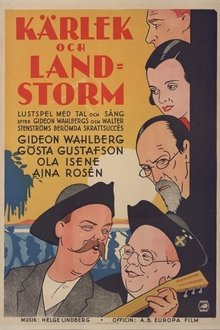 Kärlek och landstorm movie poster