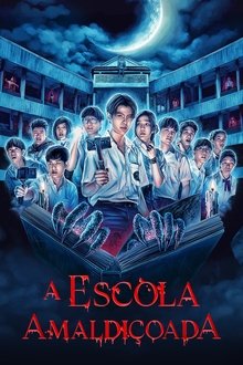 Poster da série A Escola Amaldiçoada