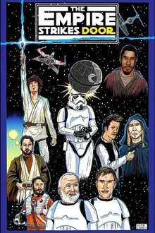Poster do filme The Empire Strikes Door