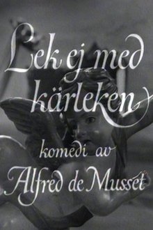 Lek ej med kärleken movie poster