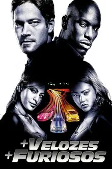Poster do filme + Velozes + Furiosos