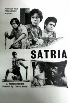 Satria movie poster