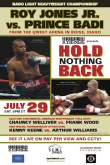 Roy Jones Jr vs. Prince Badi Ajamu movie poster