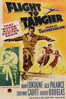 Flight to Tangier movie poster