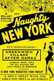 Naughty New York movie poster