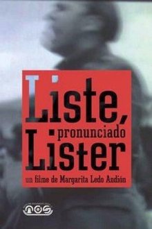 Liste, pronunciado Líster movie poster