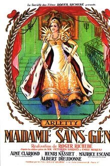 Madame Sans-Gêne movie poster