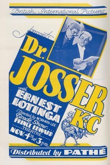 Dr. Josser K.C. movie poster