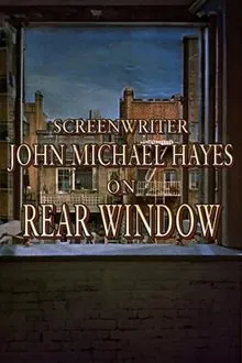 Screenwriter John Michael Hayes on 'Rear Window' movie poster