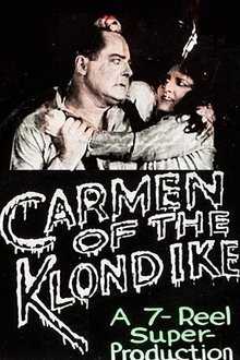 Carmen of the Klondike movie poster