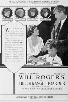 The Strange Boarder movie poster