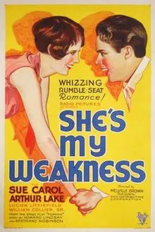 She's My Weakness movie poster
