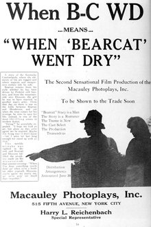 When Bearcat Went Dry movie poster