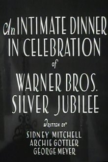 An Intimate Dinner in Celebration of Warner Bros. Silver Jubilee movie poster