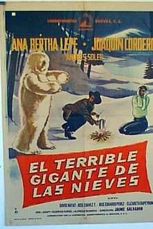 The Terrible Giant of the Snow movie poster