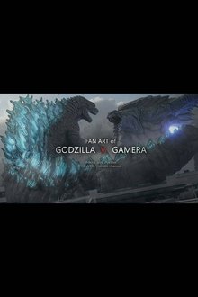 Godzilla V. Gamera movie poster