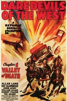 Daredevils of the West movie poster