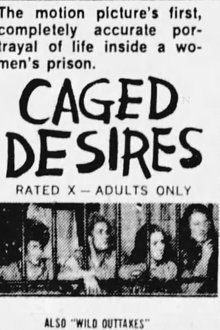 Caged Desires movie poster